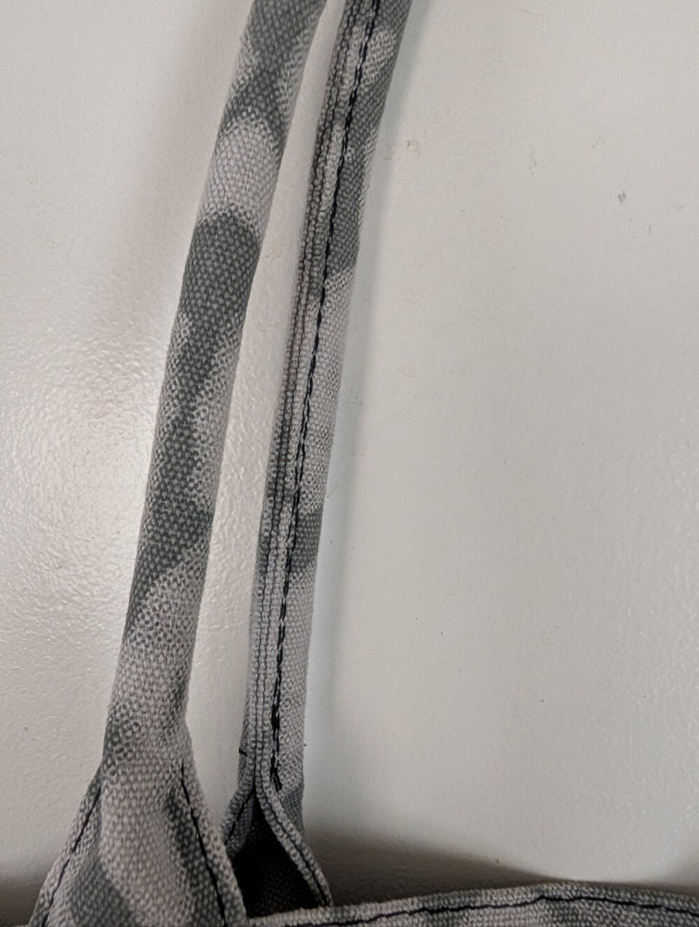 ALO Gray Cotton tie-dyed Yoga Shopper Tote Bag - Picture 6 of 10
